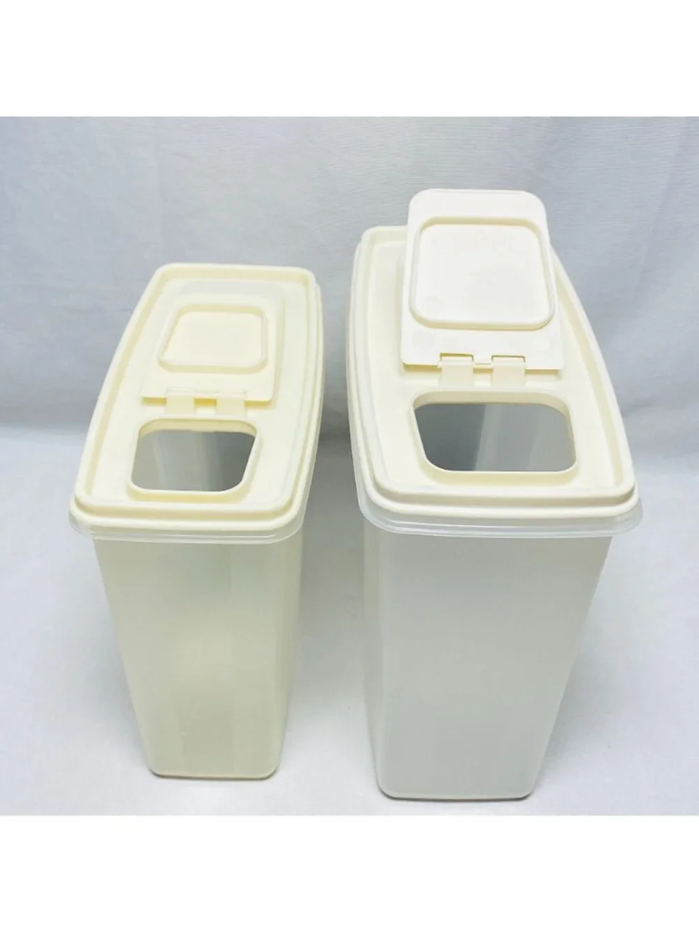 Rubbermaid Servin Saver Food Storage Containers W/ Flip-Top Lids 5.0L & 3.1L